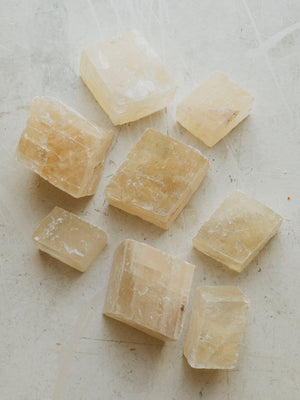 1-2.5" Rough Optical Calcite, RM4042