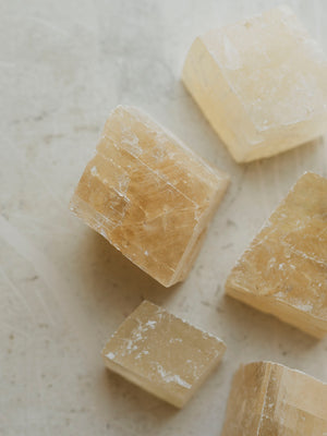 1-2.5" Rough Optical Calcite, RM4042