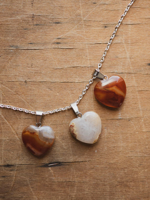 Crystal Heart Pendant, RM1094