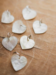 Mother of Pearl Heart Pendant, CA1378