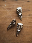 Silver Bird Skull Pendant, CA1779