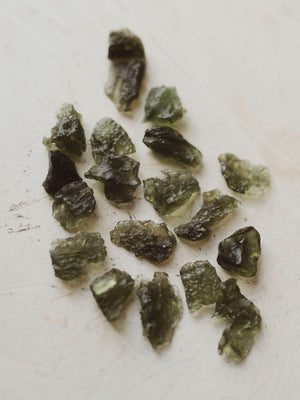 .25-.5" Rough Moldavite, RM1574