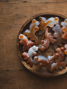 1.5" Carved Carnelian Koi Fish, RM3067