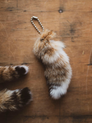 4-6" Bobcat Tail Keychain, CA1723