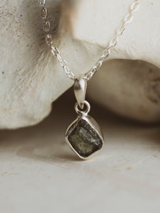 .25' Moldavite Pendant Necklace, RM1576
