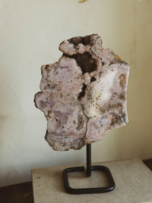 10" Pink Amethyst on Stand, RM1812
