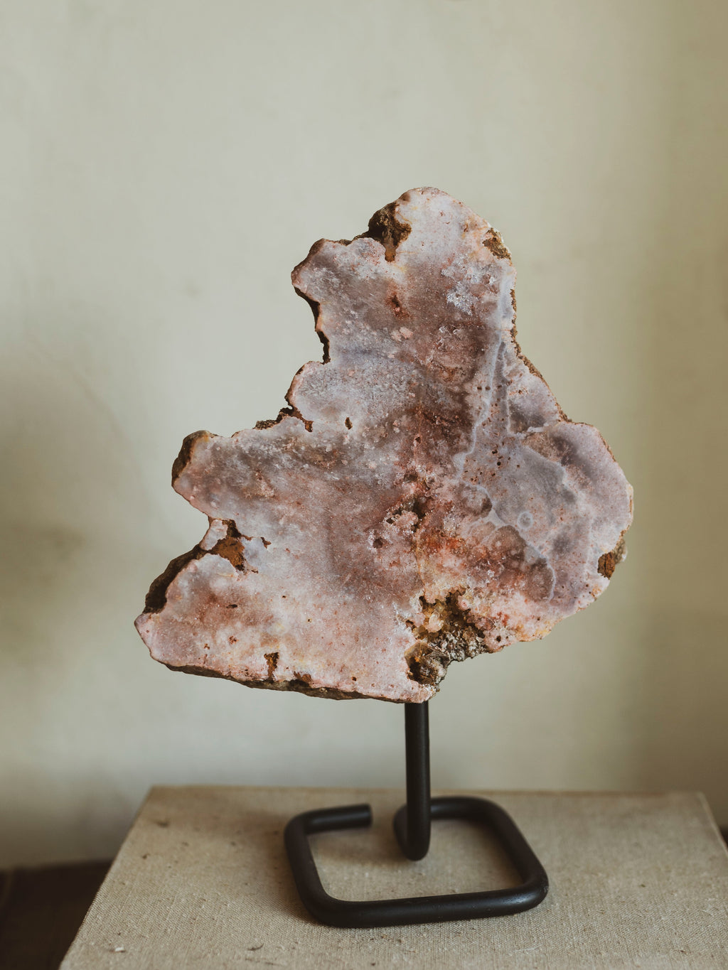 9" Pink Amethyst on Stand, RM1811