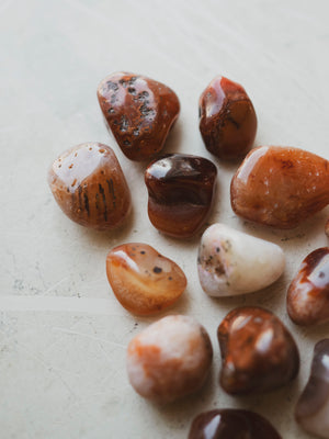 .5-1.25" Polished Natural Carnelian, RM4024
