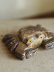 3" Carved Soapstone Crab, RM3044