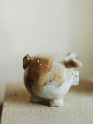 2" Carved Soapstone Pig, RM3039