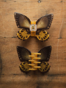 Yellow Butterfly Claw Clip, CA13