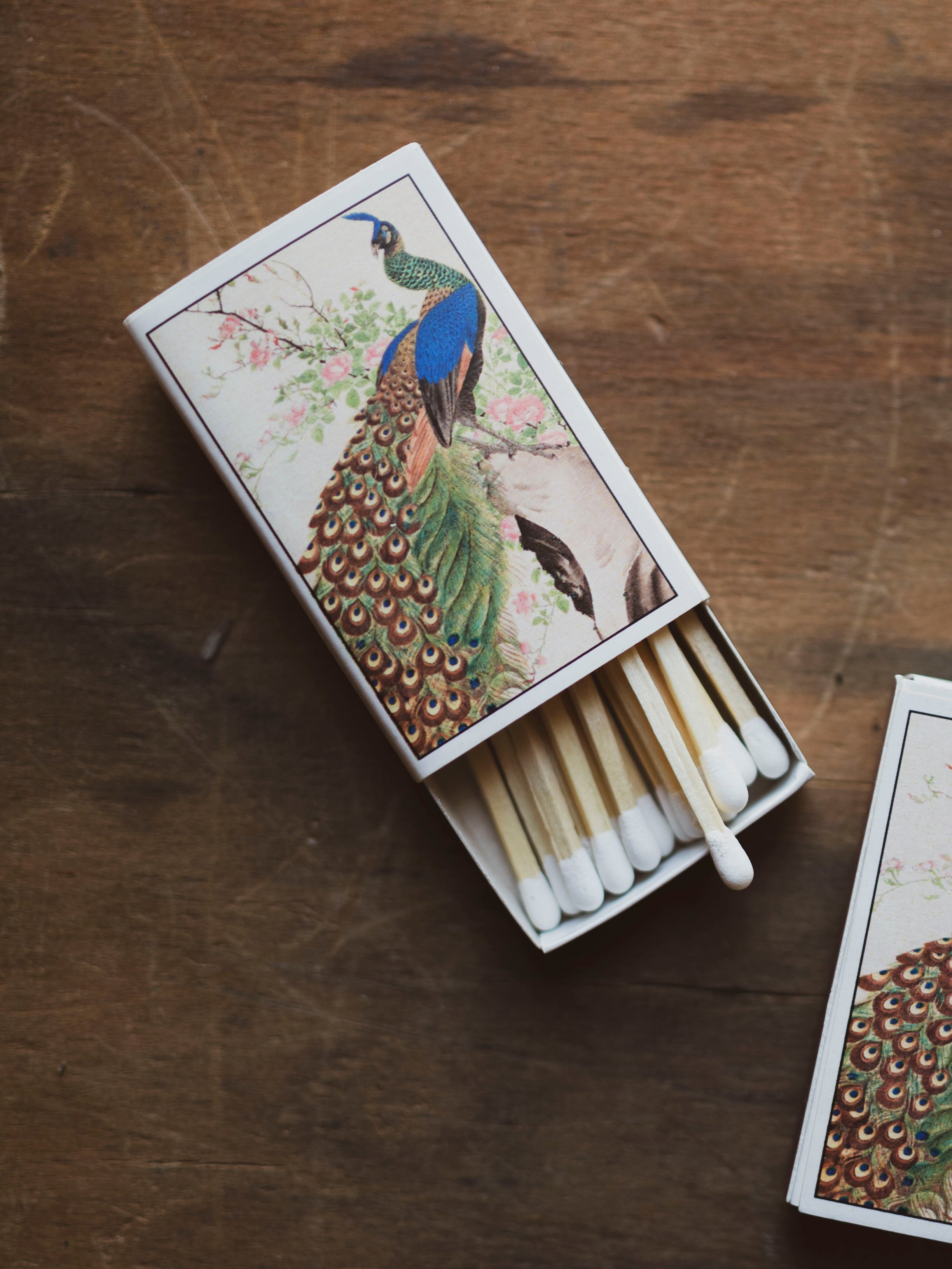 Mini Peacock Matchbox, HD1415