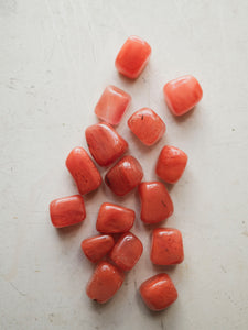 .25-1.75" Polished Cherry Quartz, RM3013