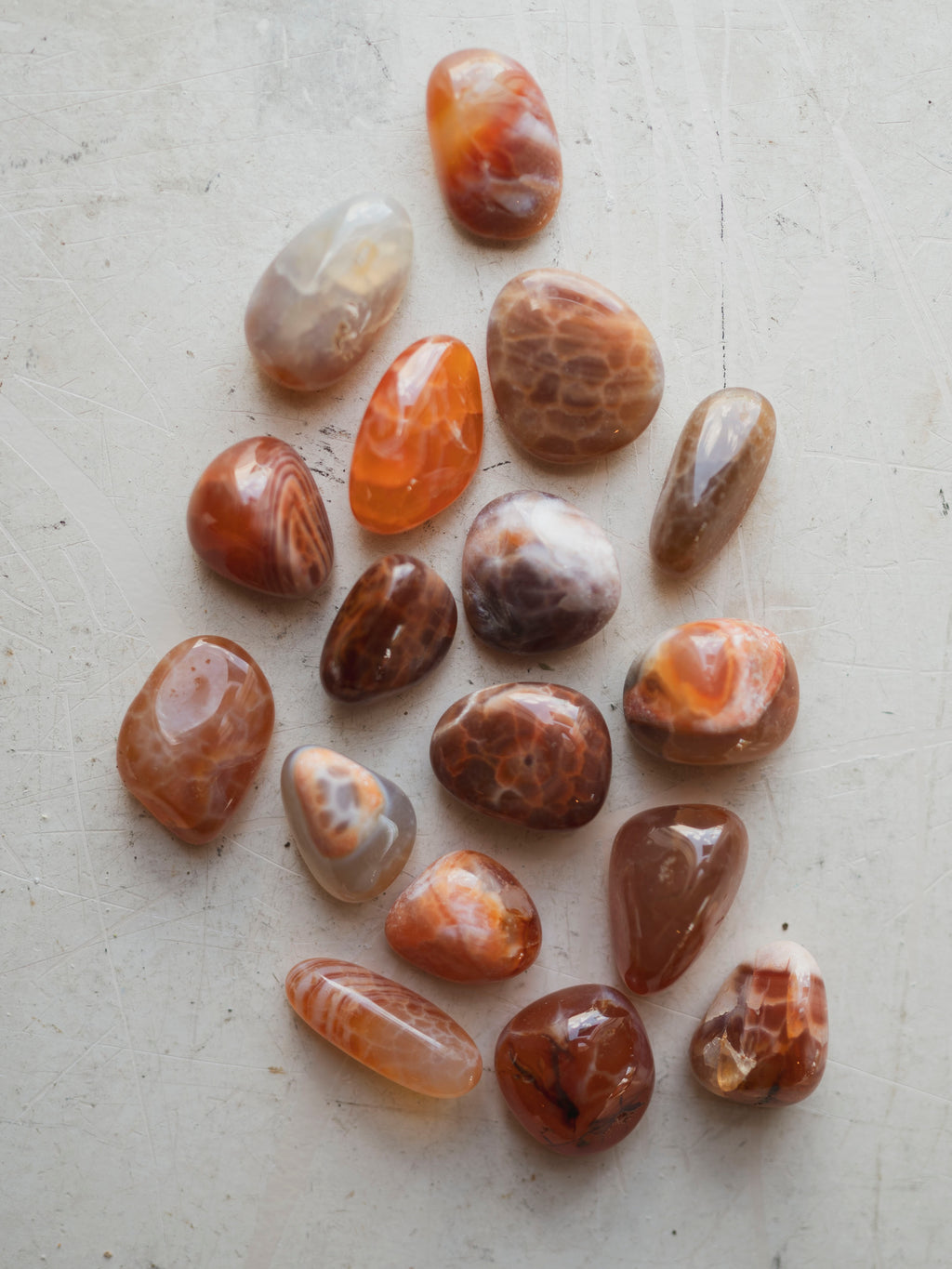 1-1.25" Polished Fire Agate, RM1641