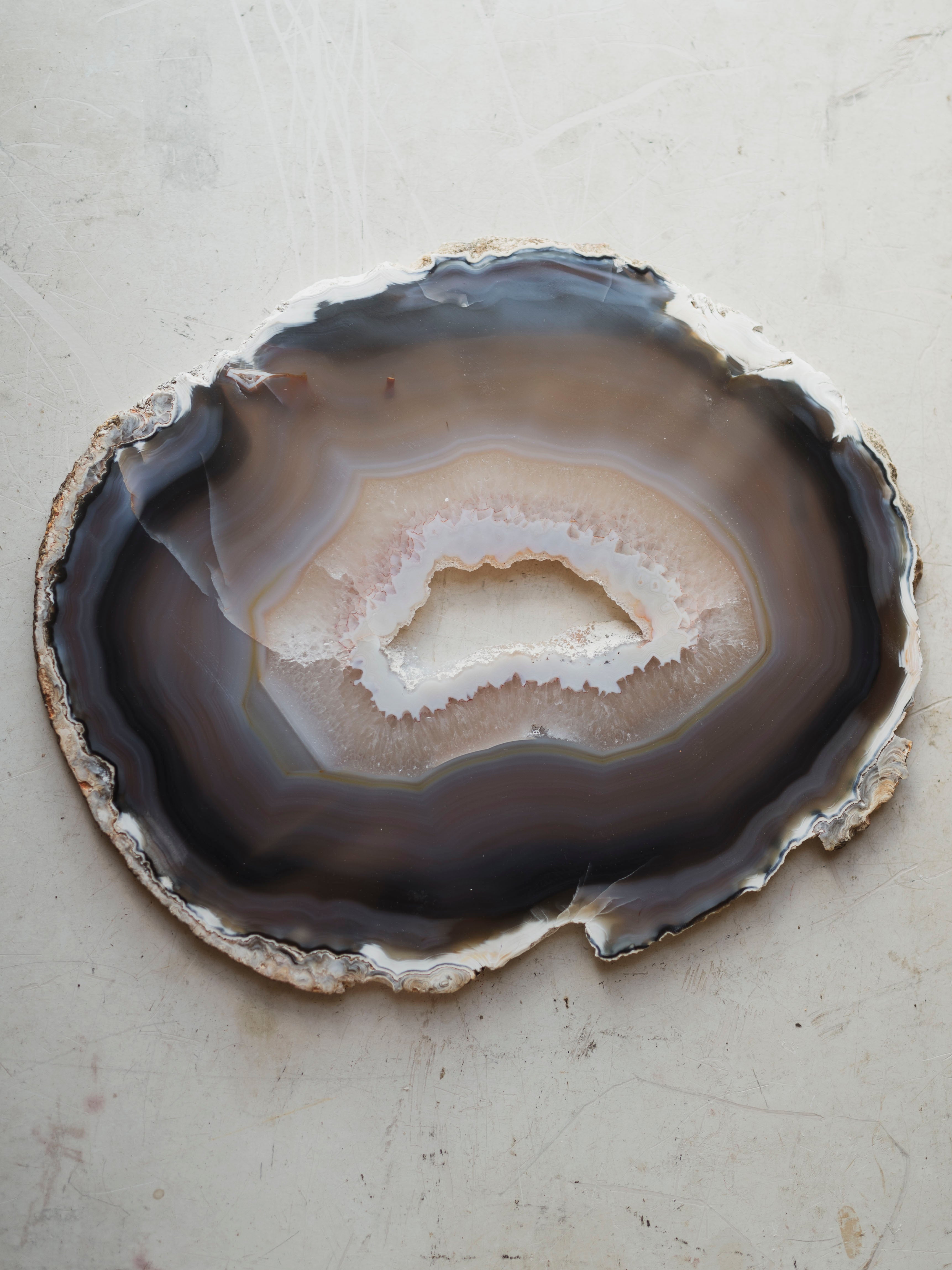 10.5-11.25" Agate Slice, RM3009