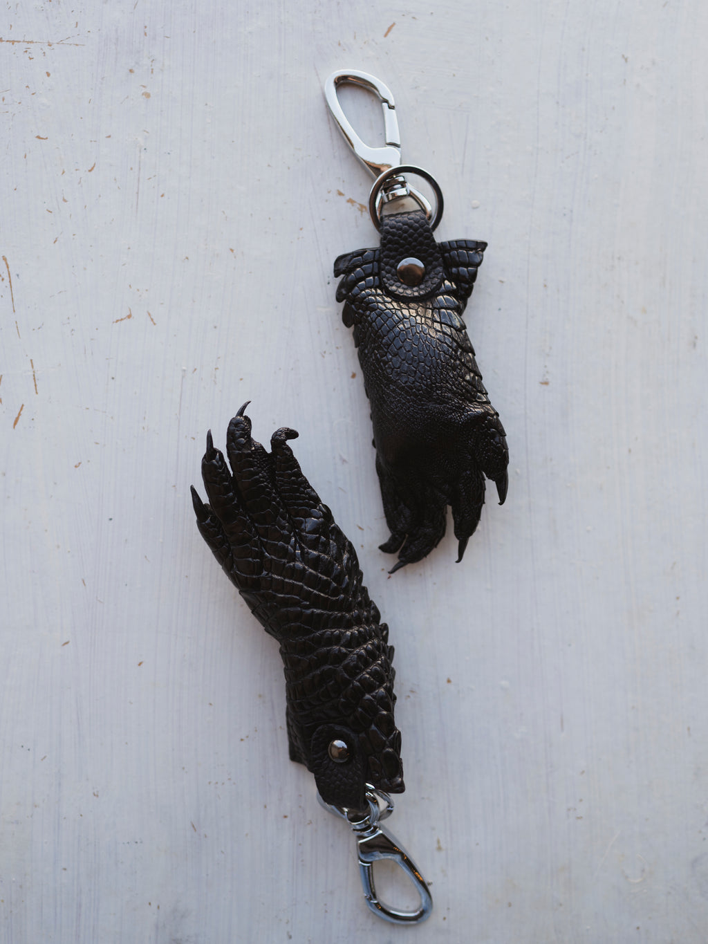 Black Alligator Foot Keychain, CA85