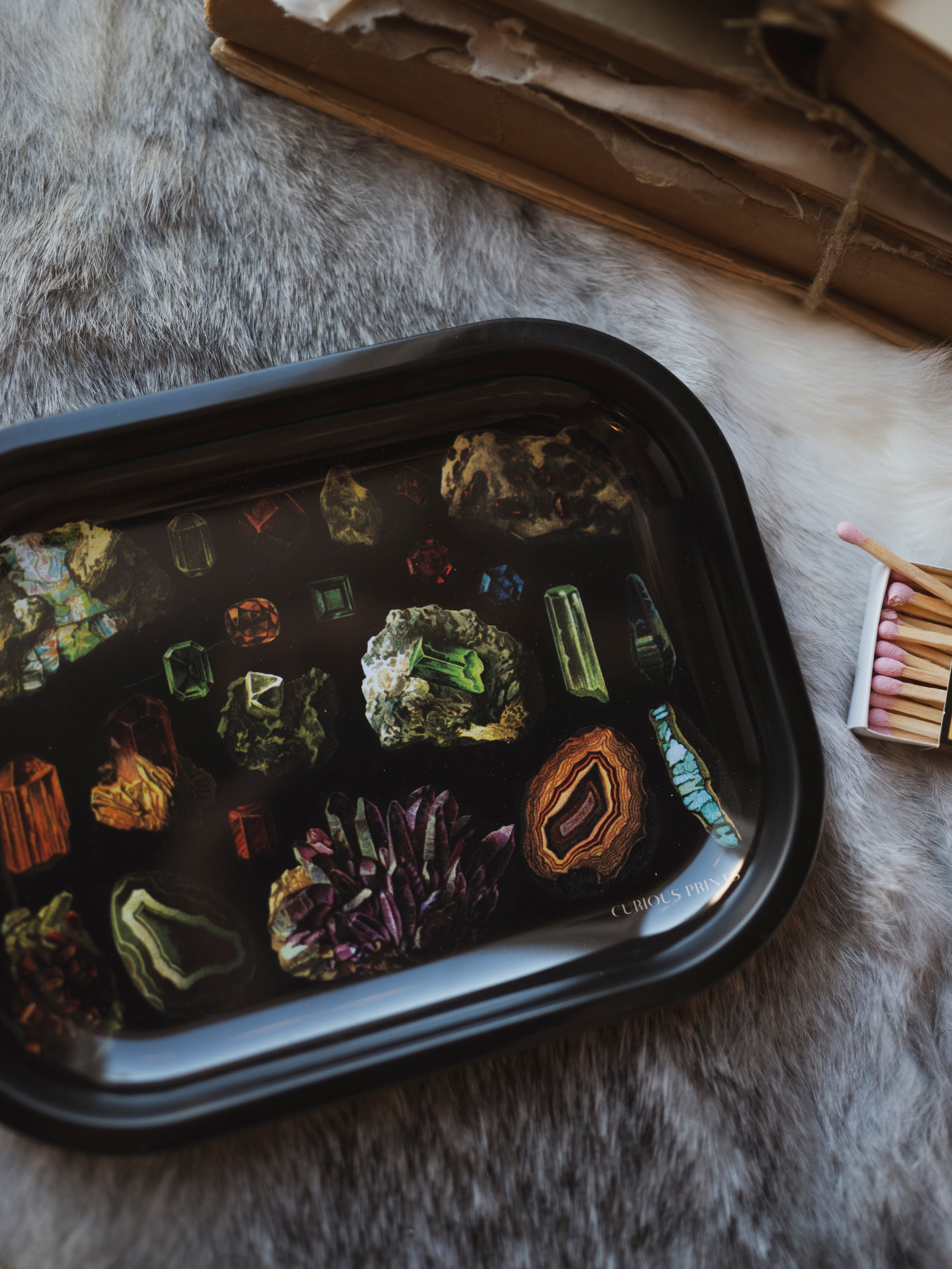 Metal Mineralogie Tray, HD135