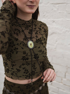 Glow in the Dark Resin Scorpion Bolo Tie, CA1140