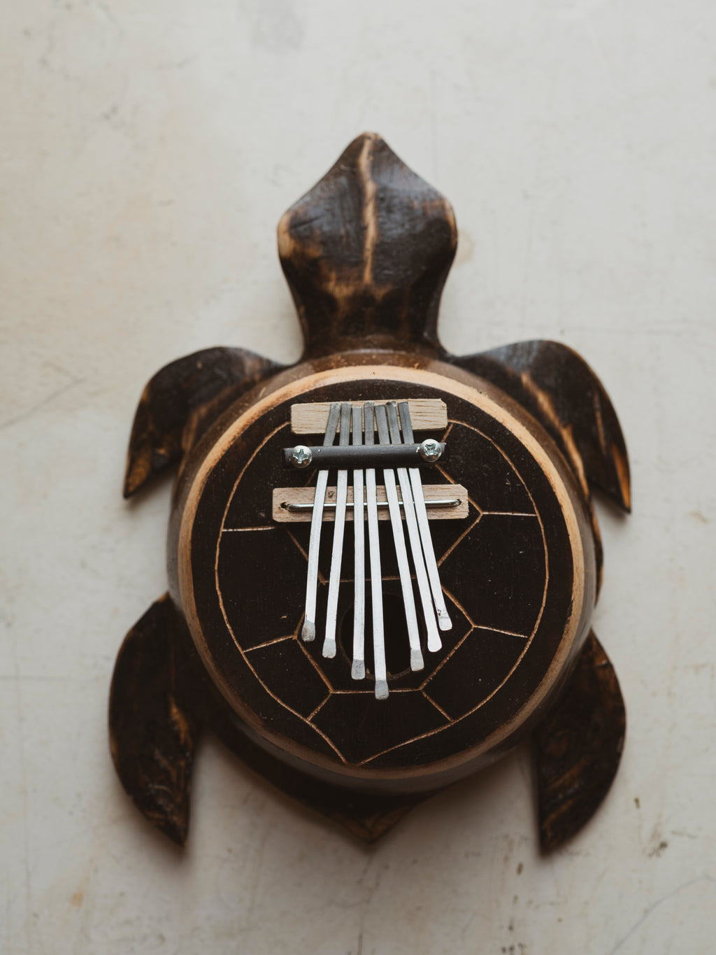 Wooden Sea Turtle Thumb Piano, HD622