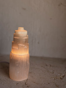 8" Selenite Iceberg Lamp, RM1112
