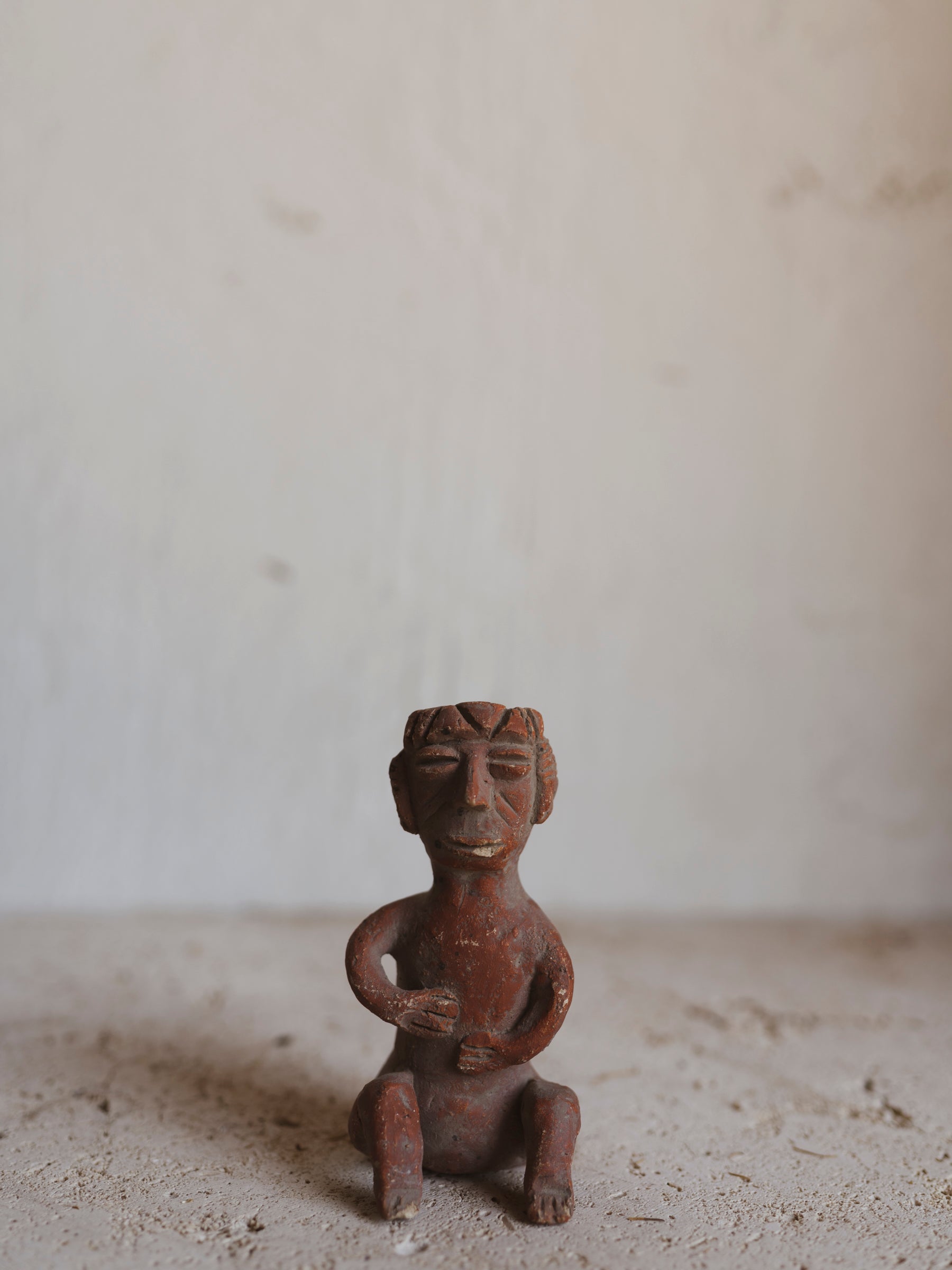 5" Assorted Guatemalan Clay Statue