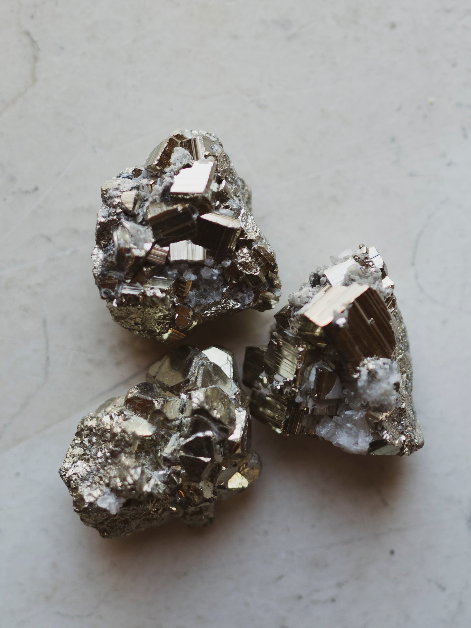 1.5-2" Faceted Iron Pyrite, RM296