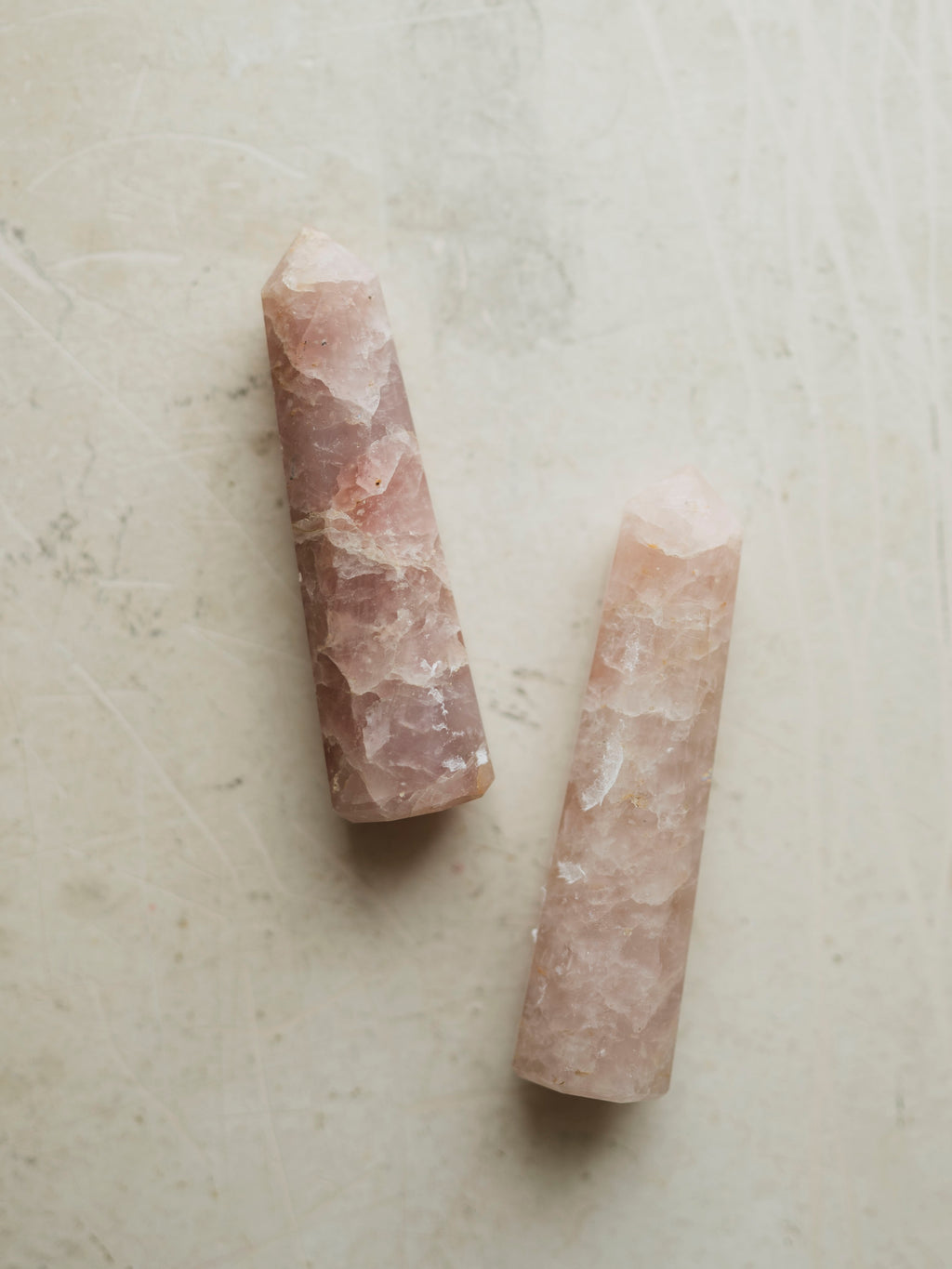 2.25-3.25" Rose Quartz Tower, RM1759