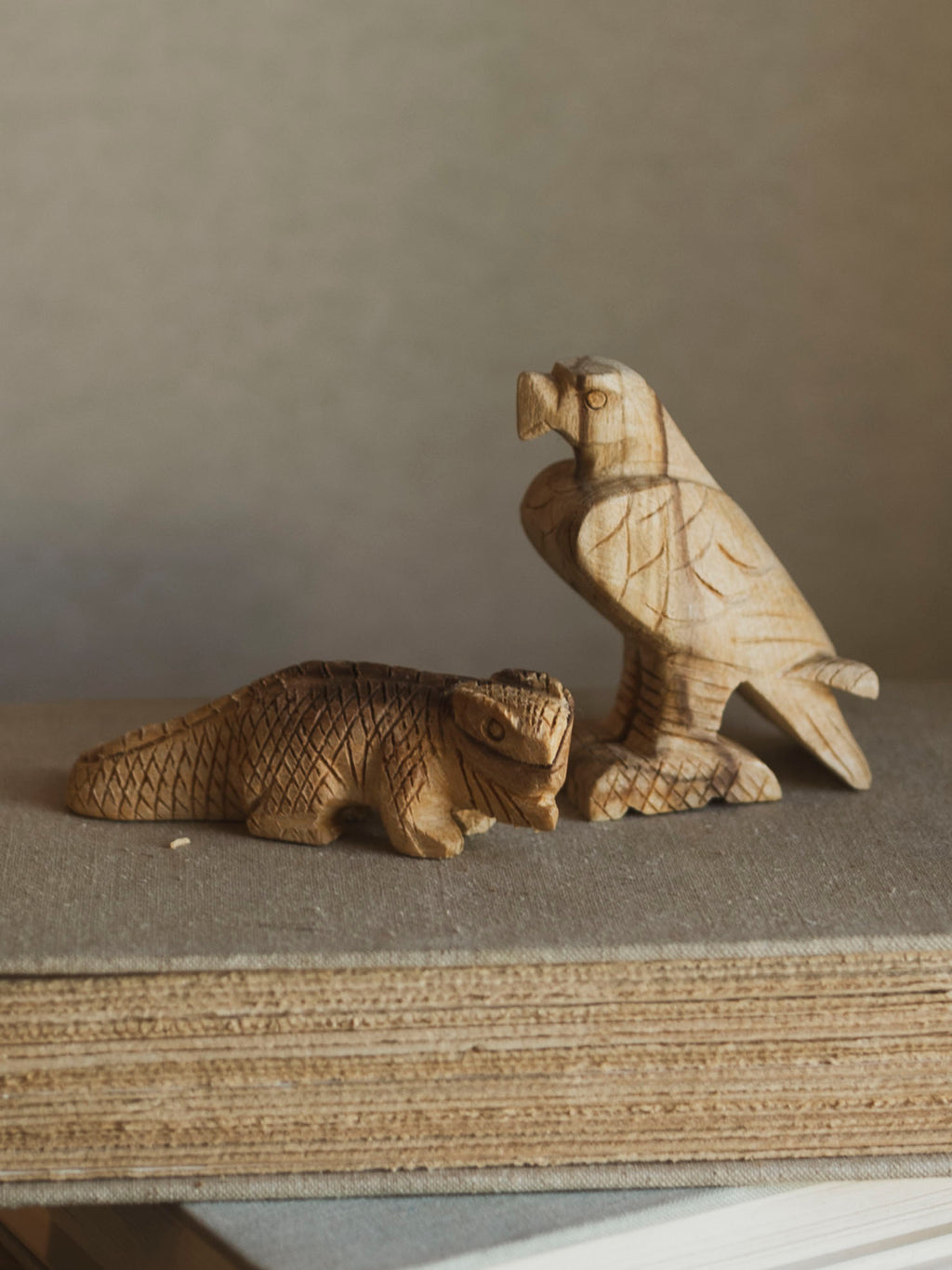 3" Carved Palo Santo Animal, HD364