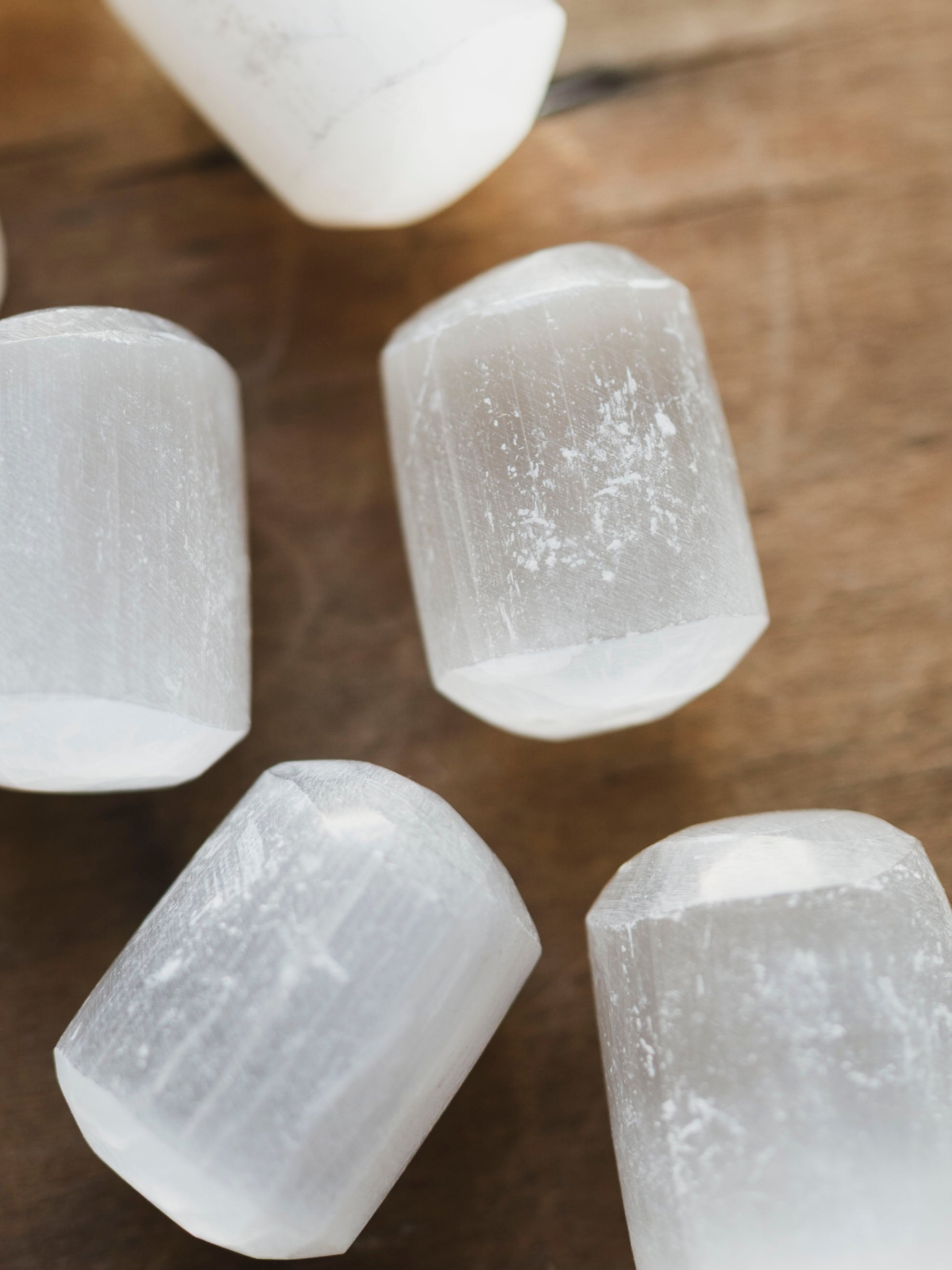 White Selenite Nub, RM692