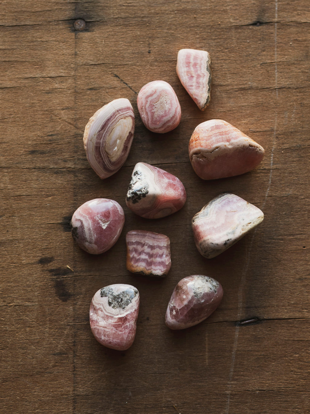 Polished Grade A Rhodochrosite, RM800