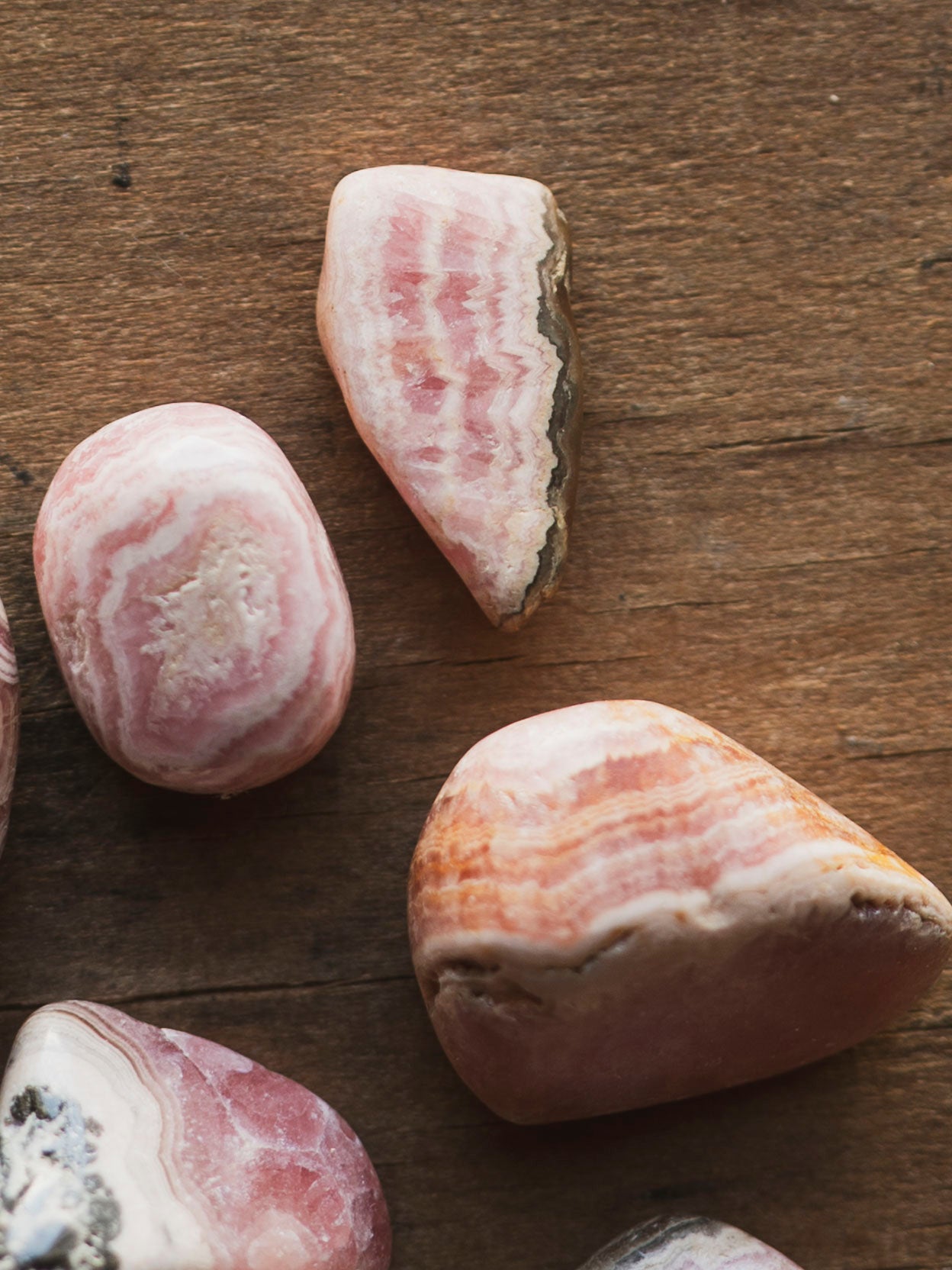 Polished Grade A Rhodochrosite, RM800
