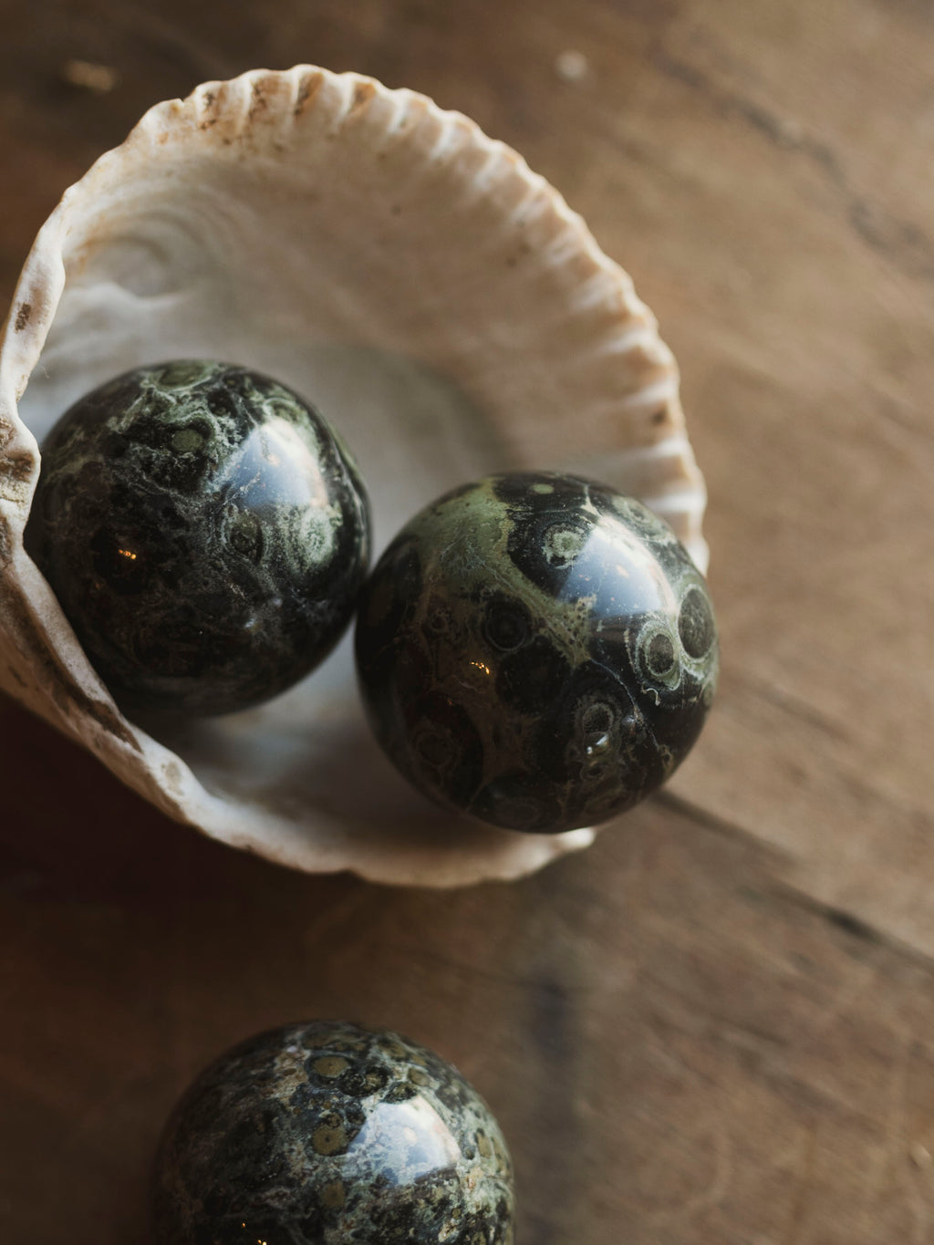 1.5" Kambaba Jasper Sphere, RM1405