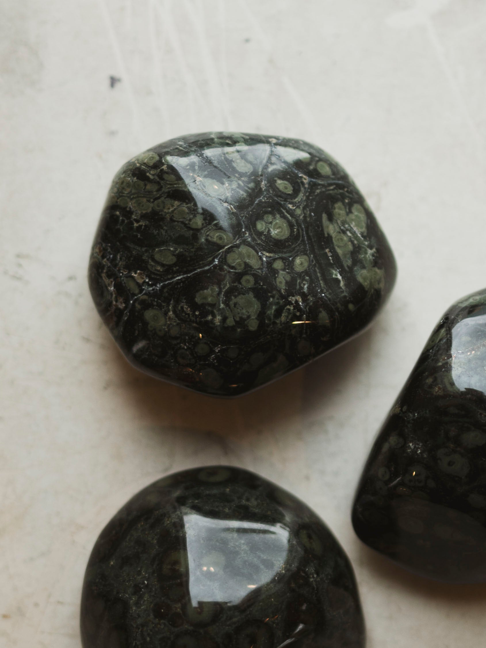 3" Polished Kambaba Jasper Therapy Stone, RM1818