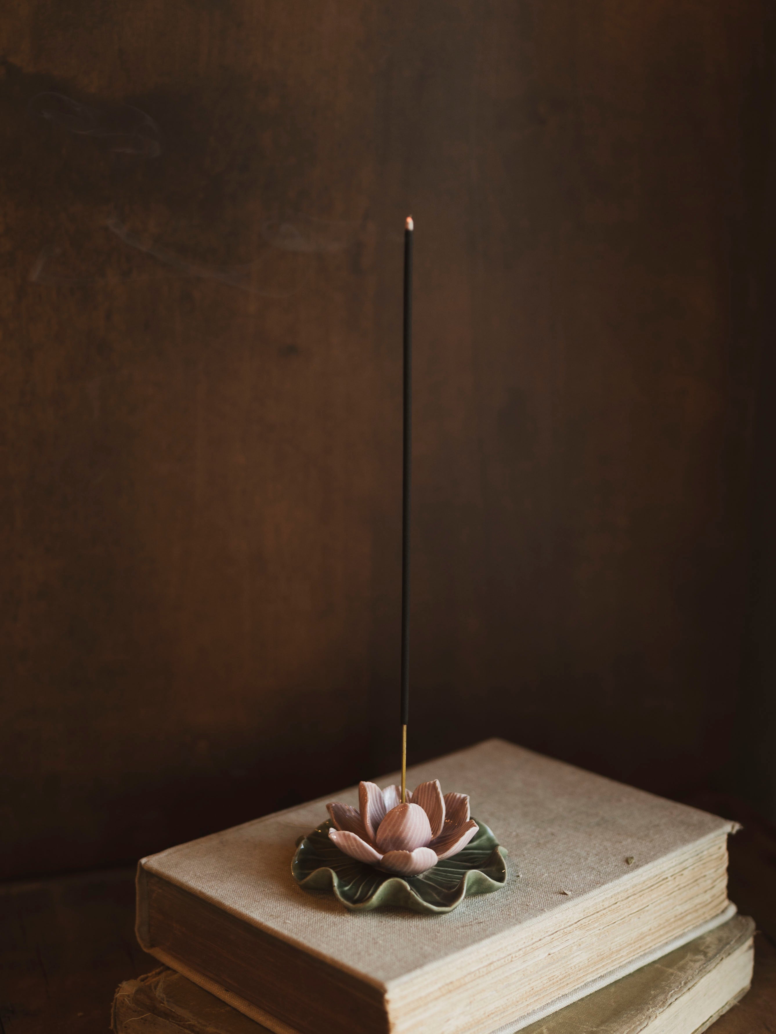 Pink Lotus Incense Holder, HD306