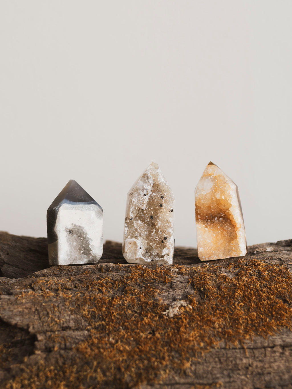 2-2.5" Druzy Agate Tower, RM1305