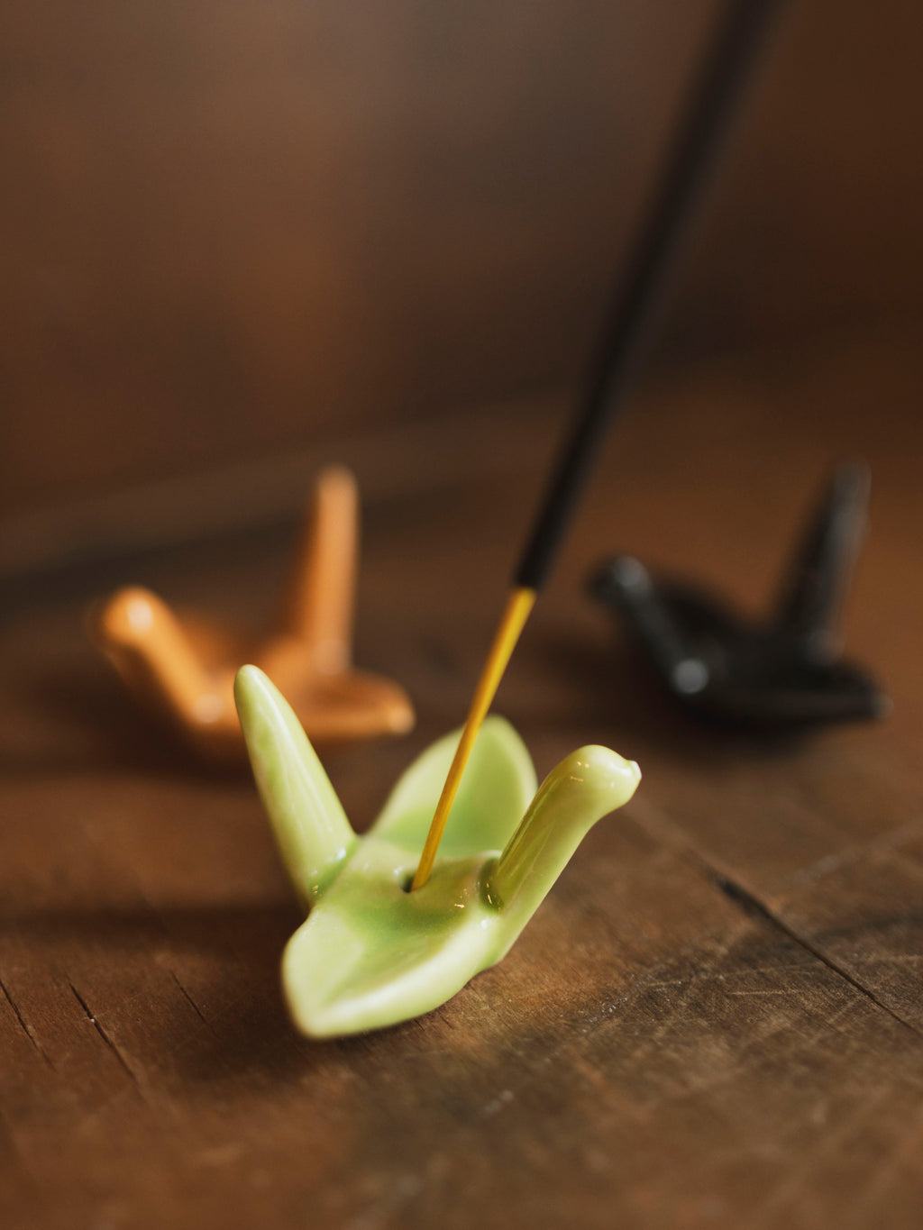 Ceramic Origami Crane Incense Holder, HD240