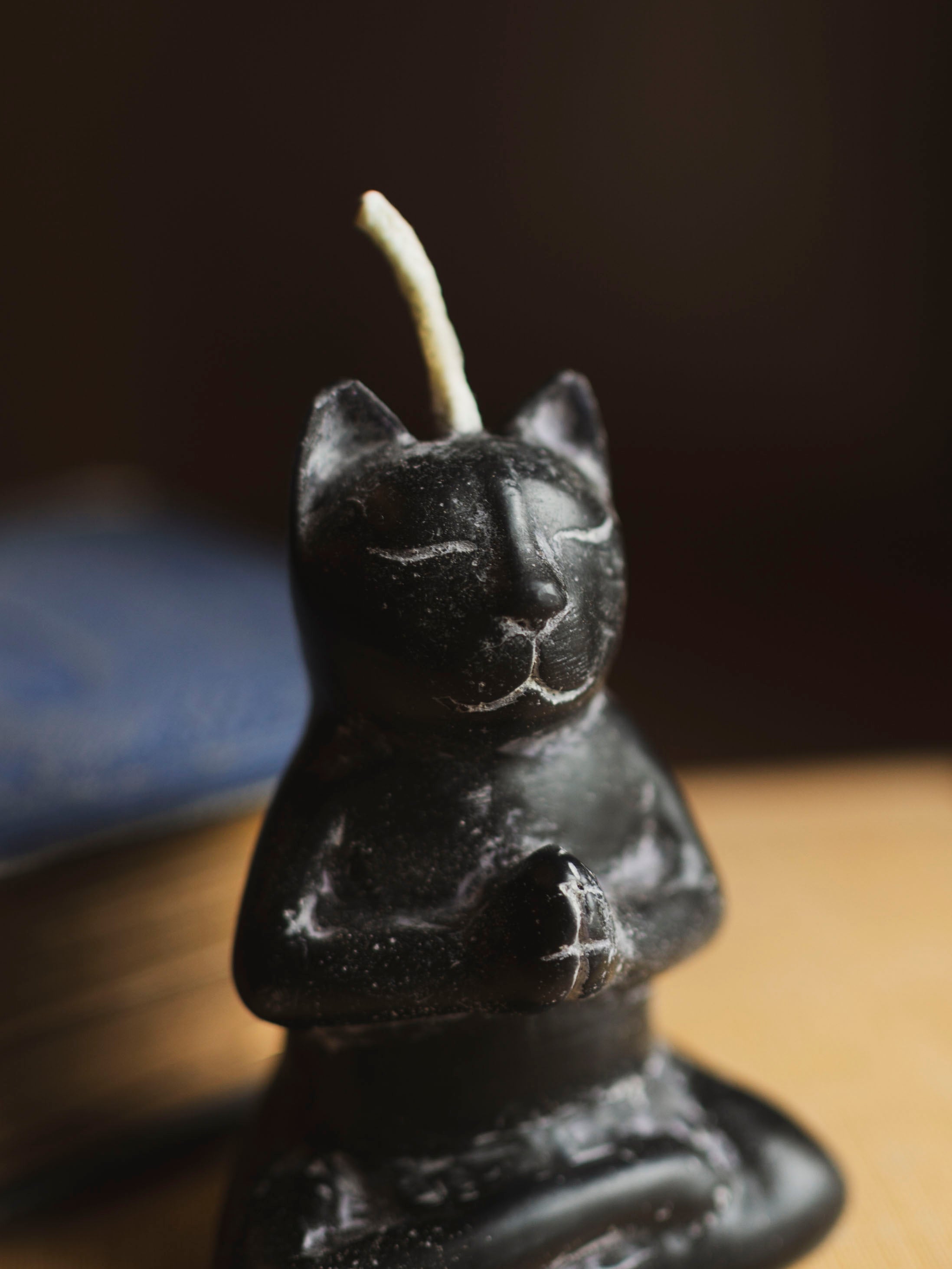 Meditating Cat Candle, HD1200