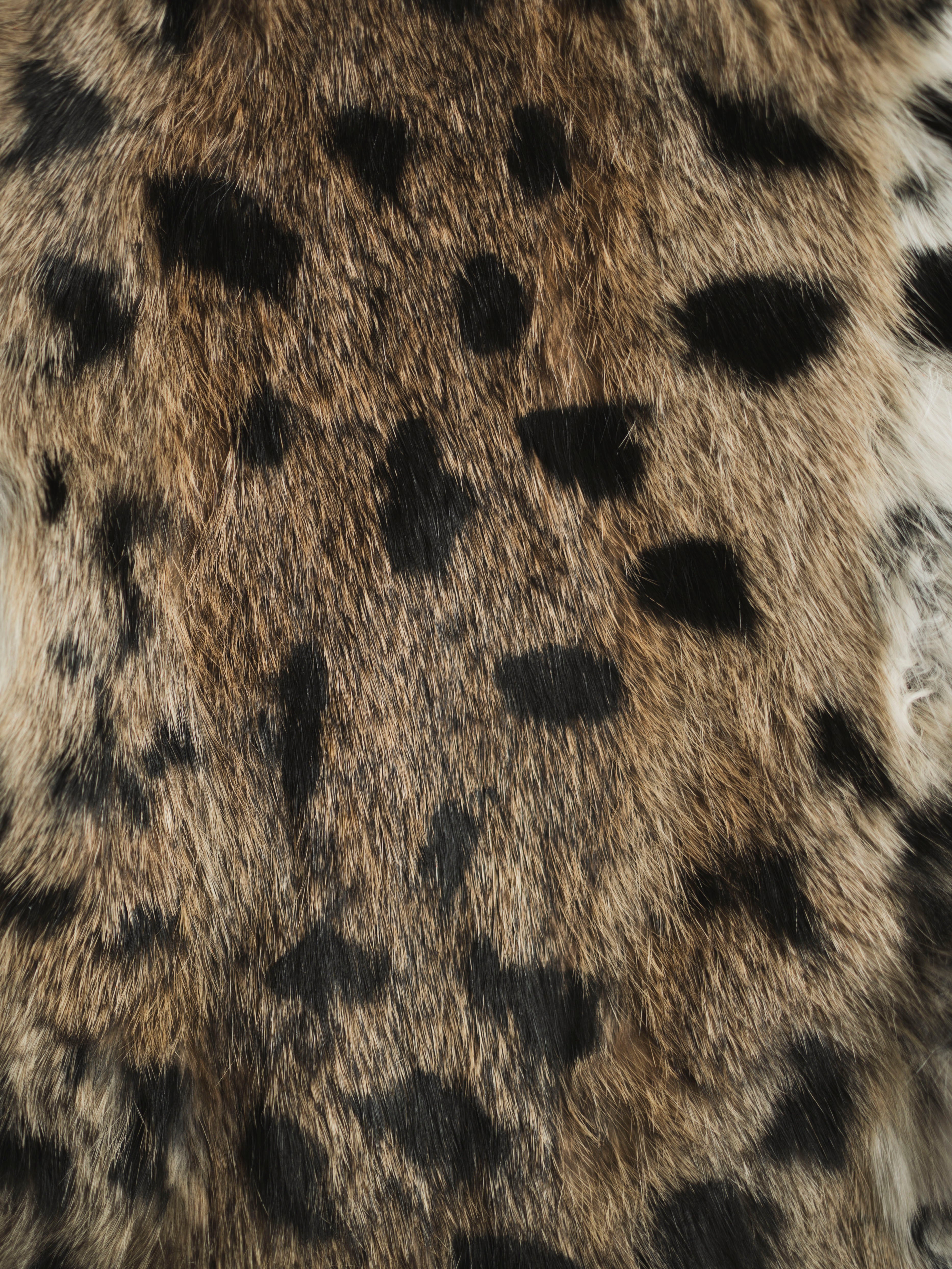 Assorted Painted Rabbit Pelt, TA389