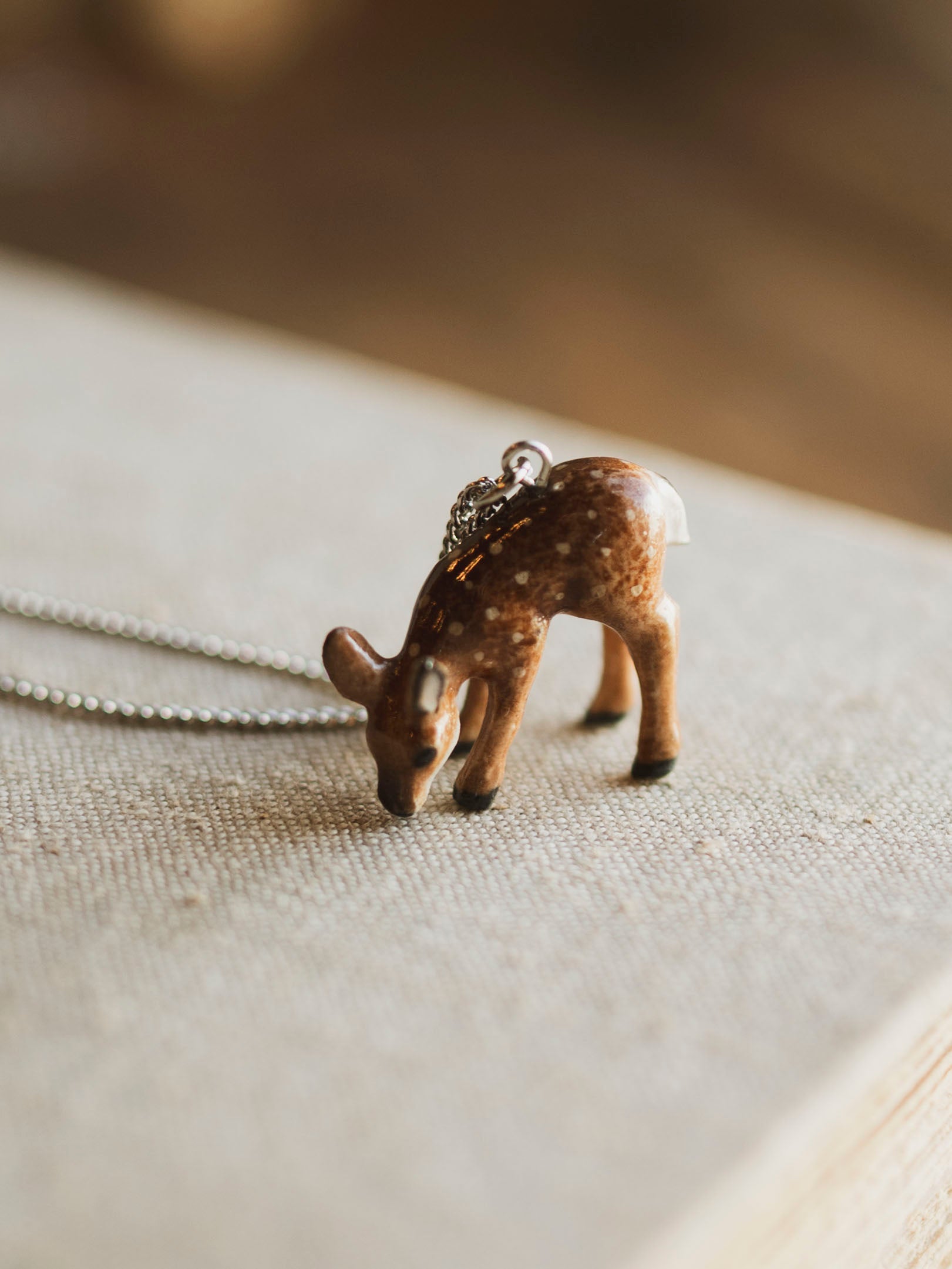 Porcelain Animal Necklace, CA1350