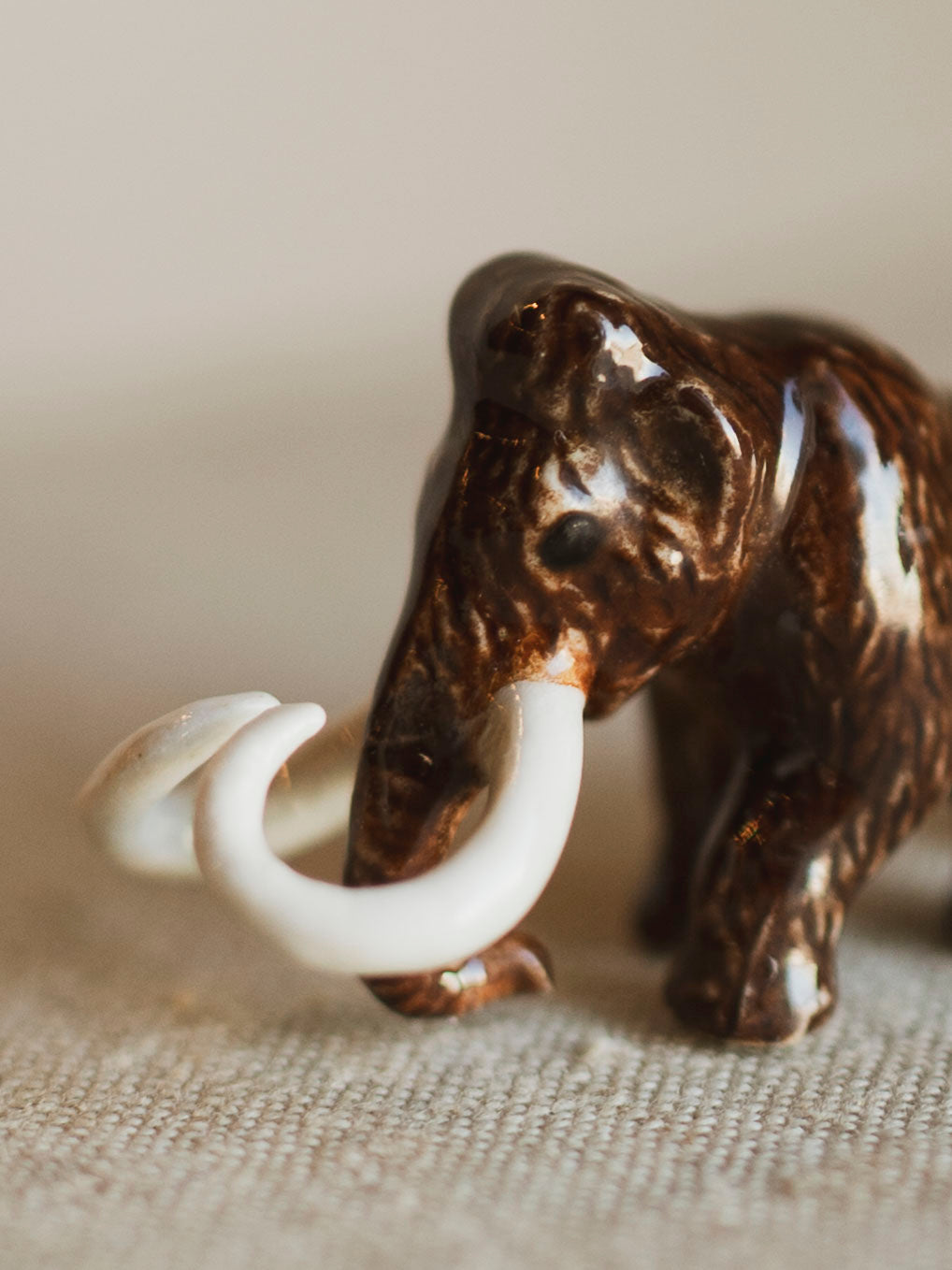 Mini Porcelain Wooly Mammoth, CA1375