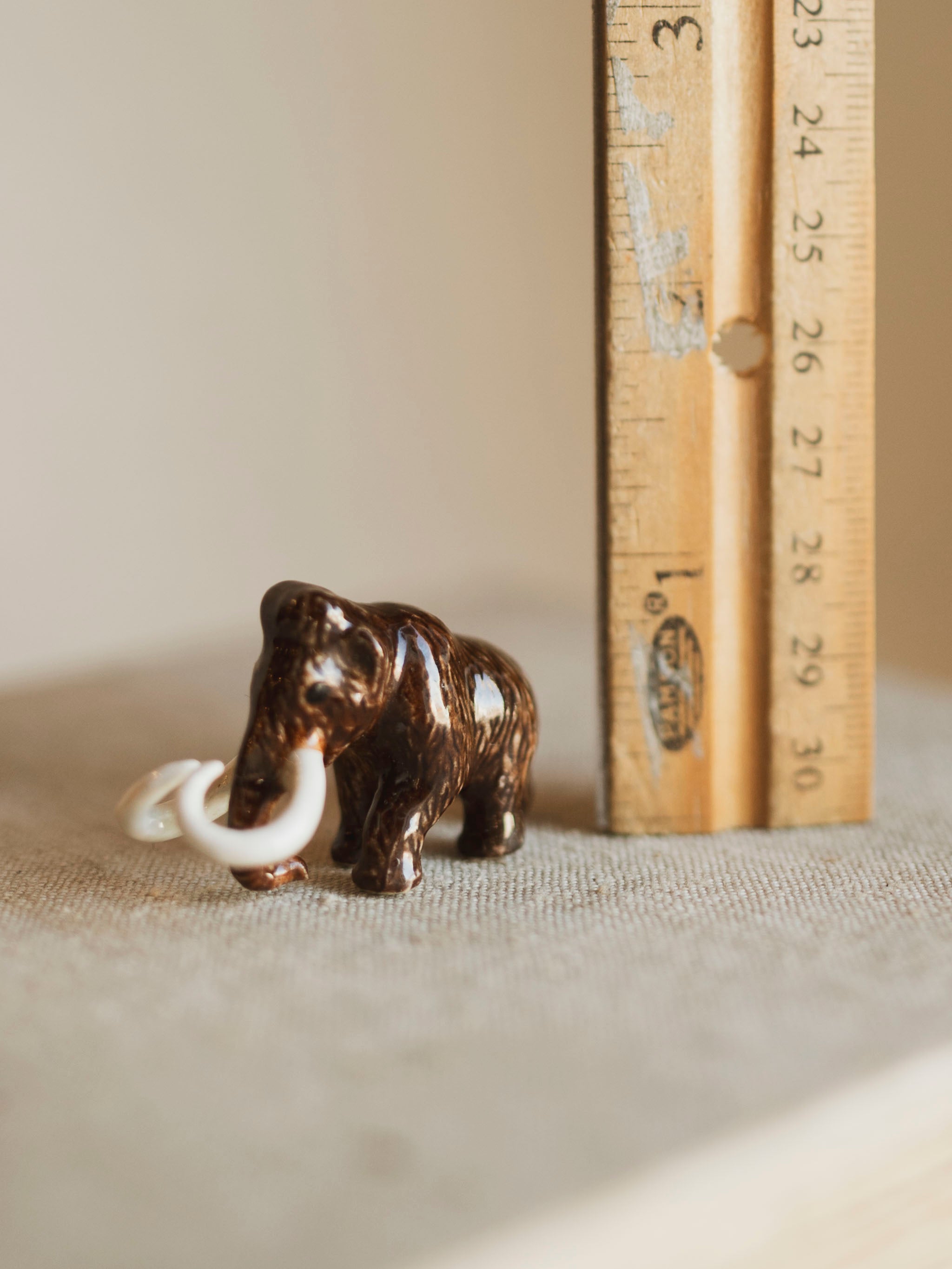 Mini Porcelain Wooly Mammoth, CA1375