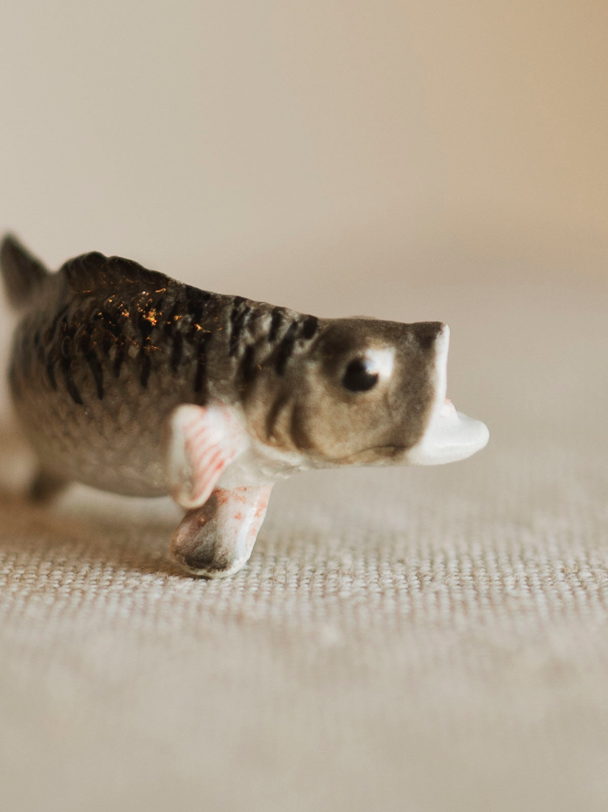 Mini Porcelain Largemouth Bass, CA1367