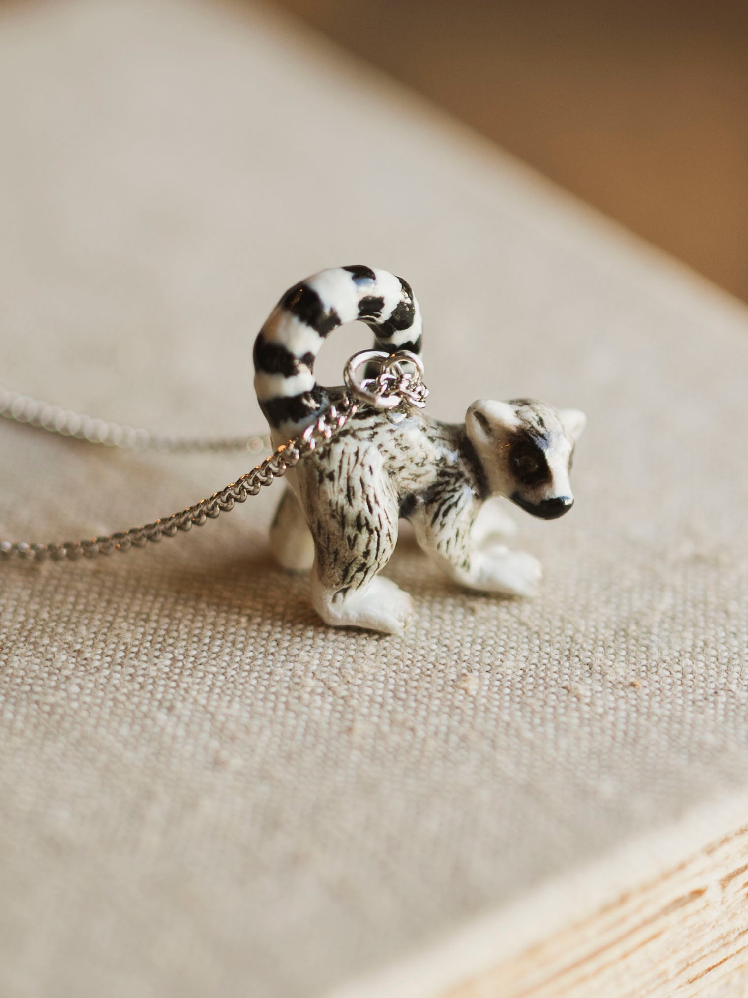 Porcelain Animal Necklace, CA1350