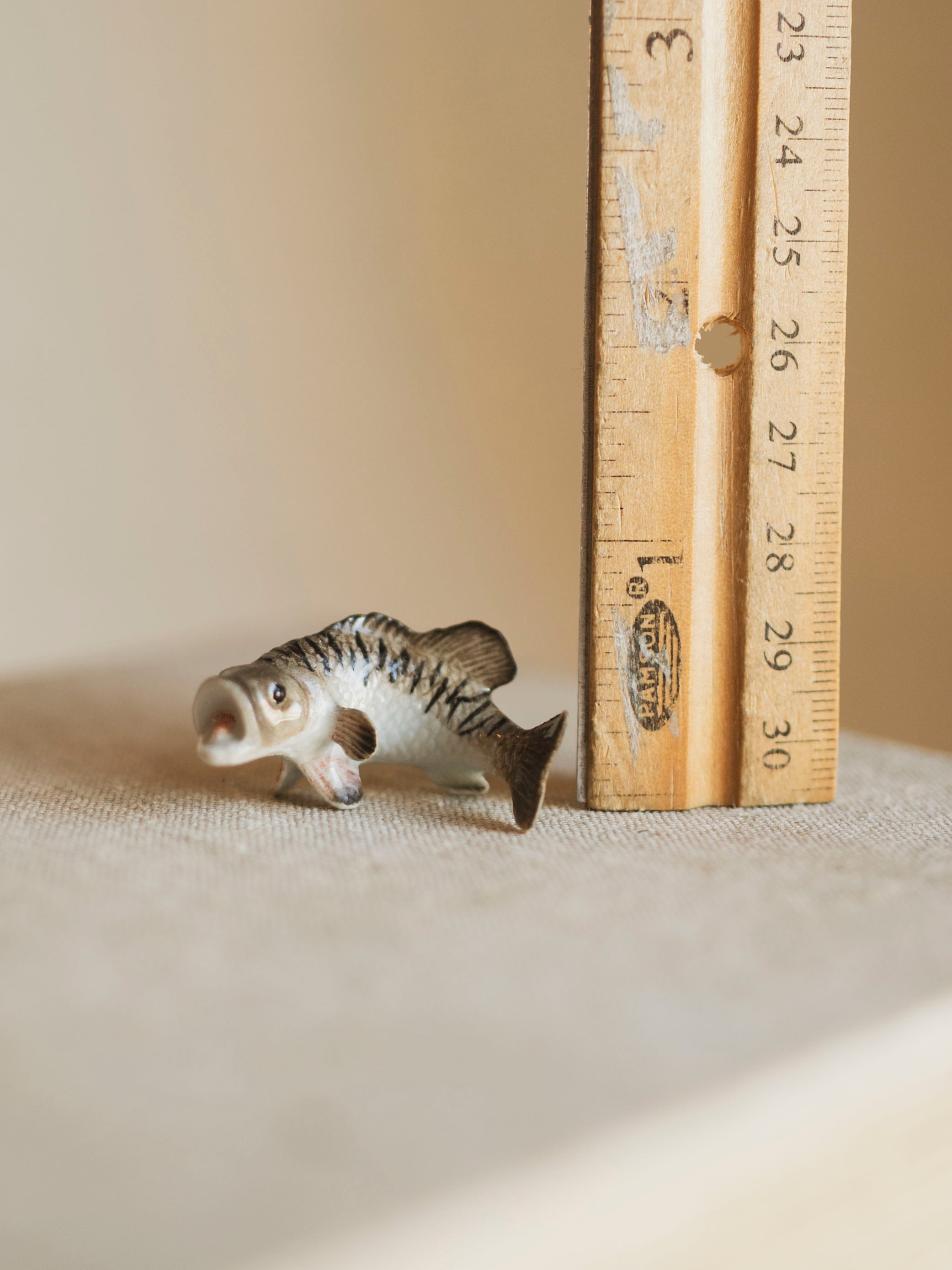 Mini Porcelain Largemouth Bass, CA1367