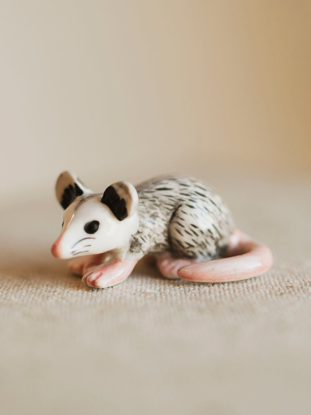 Mini Porcelain Opossum, CA1363