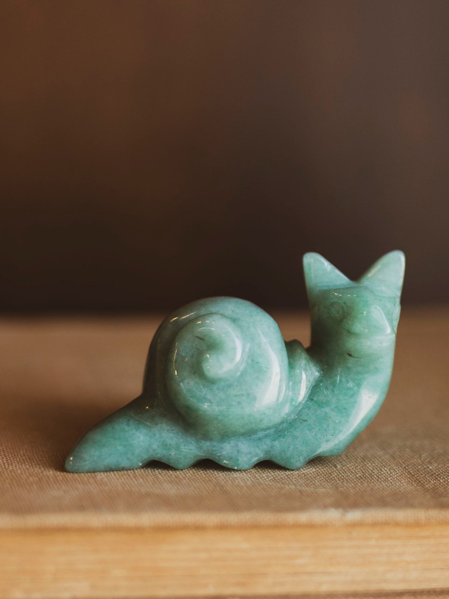 Assorted Carved Crystal Snail, RM10