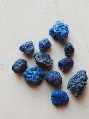 .25-.75" Rough Azurite, RM069