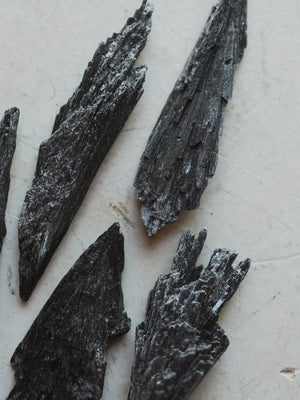 2.5-3" Black Kyanite, RM013