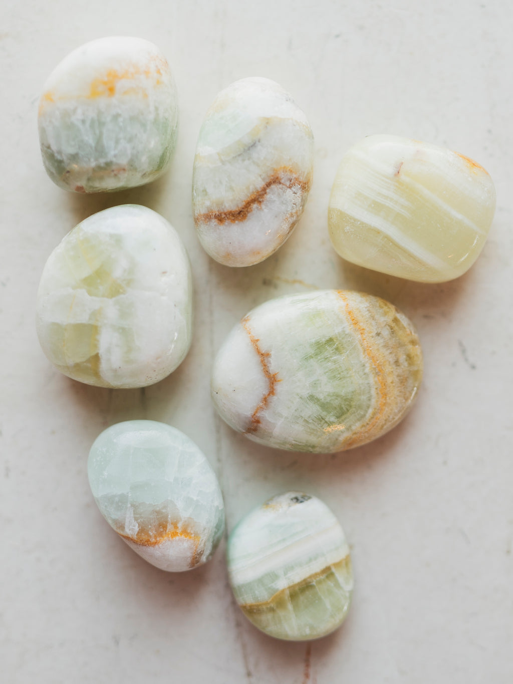 1- 1.5" Polished Caribbean Calcite, RM154