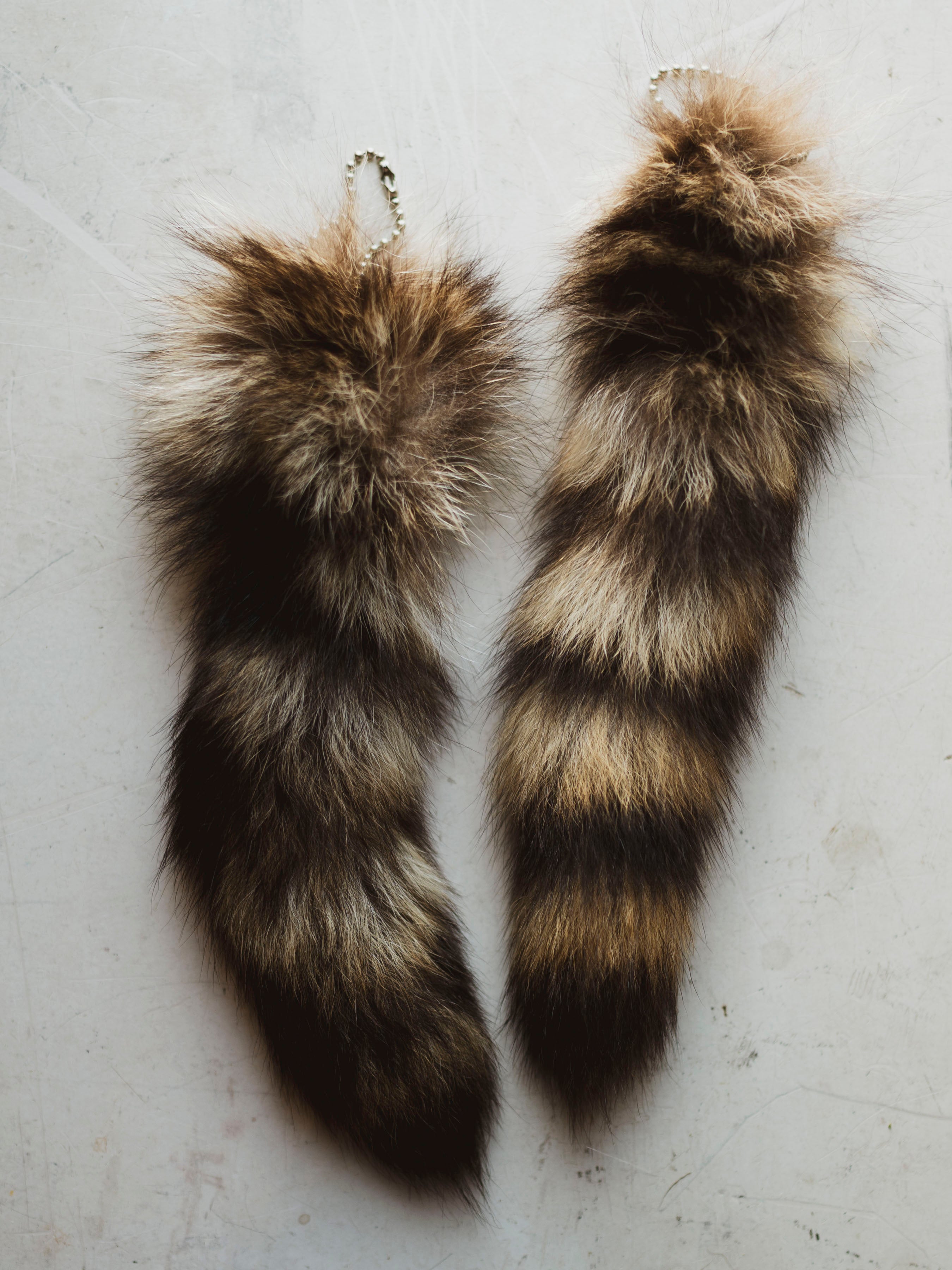 Raccoon Tail Keychain, CA928